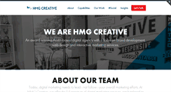 Desktop Screenshot of hmgcreative.com
